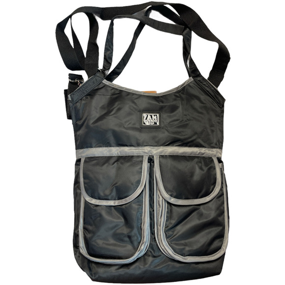 7 A.M Voyage Black Stroller Diaper Bag